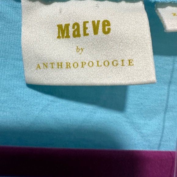 NWT Anthropologie Maeve Cady Puffed Sleeve Top Size XL 100% Cotton - Picture 6 of 6